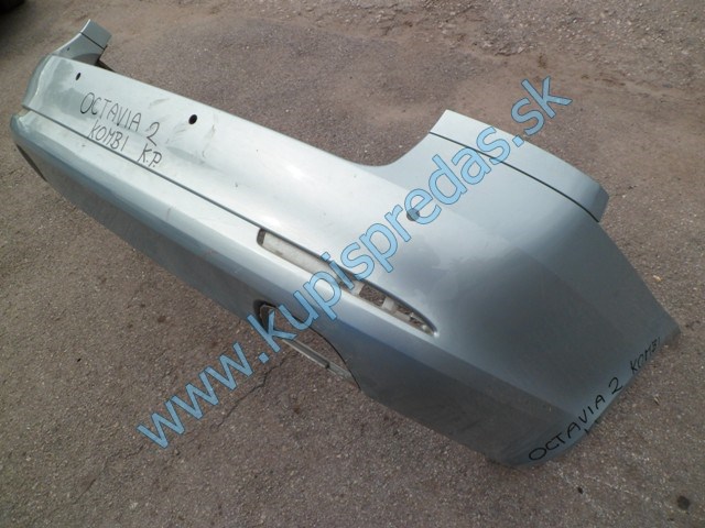 zadný nárazník na škodu octáviu 2 kombi, autodiely na škoda octávia 2 lift, 